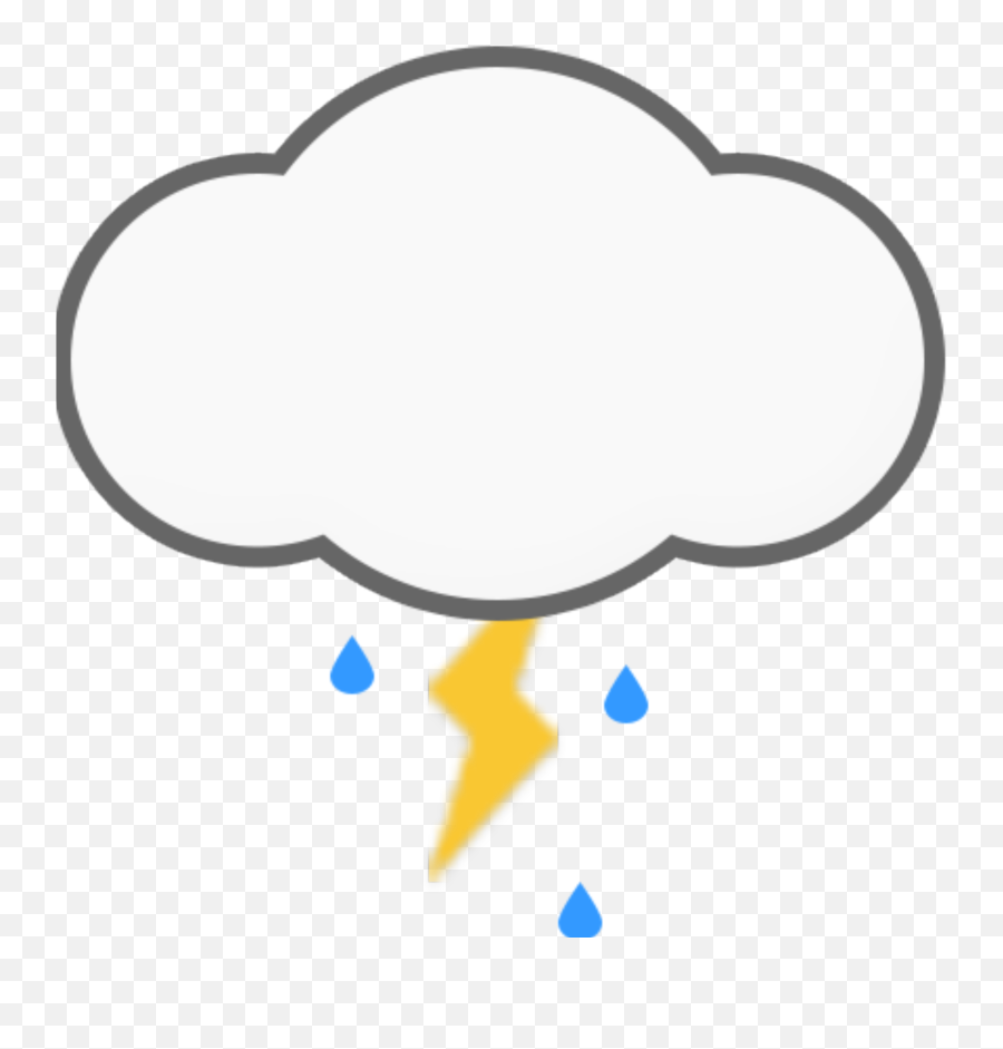 Download Thunder Storms - Dot Png,Thunderstorm Png