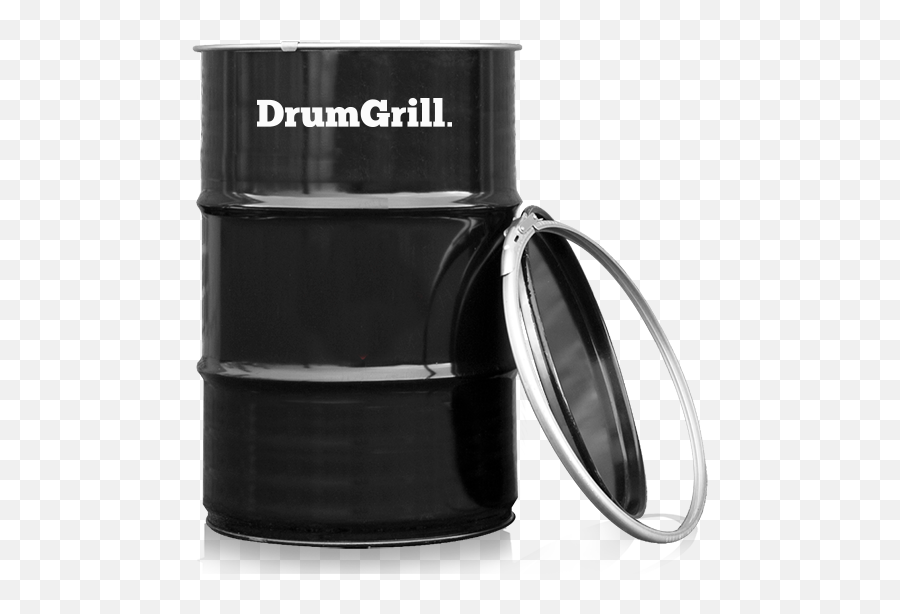 Big Oil Barrel Charcoal Barbeque Bbq - Lens Png,Oil Barrel Png