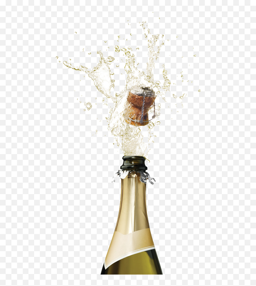 Champagne Bottle Popping Png - Champagne Bottle Png Transparent,Champagne Bottle Png