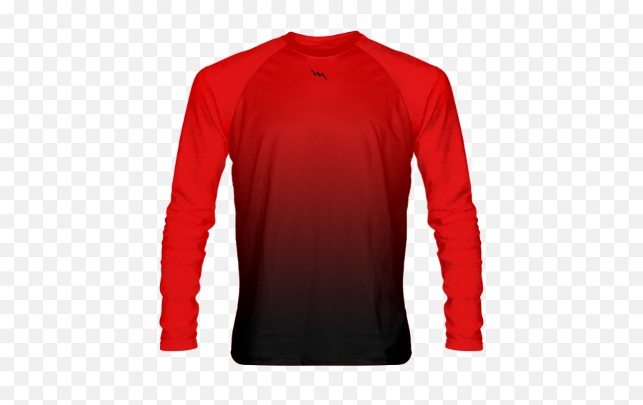 Red Black Fade Ombre Long Sleeve Shirts By Dan Walsh Red Black Game Shirt Png Black Fade Png Free Transparent Png Images Pngaaa Com - red fade shirt roblox