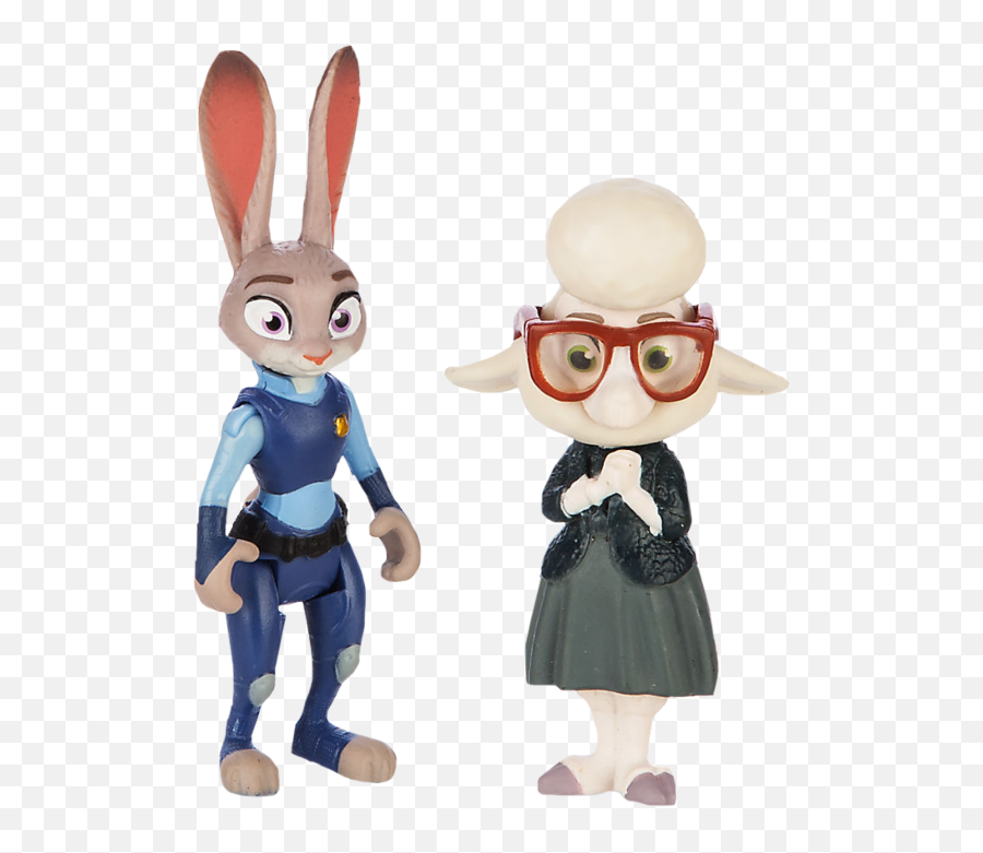 Zootopia - Judy Hopps And May Bellwether 3u201d Action Figure Set Zootopia Bellwether Png,Judy Hopps Png