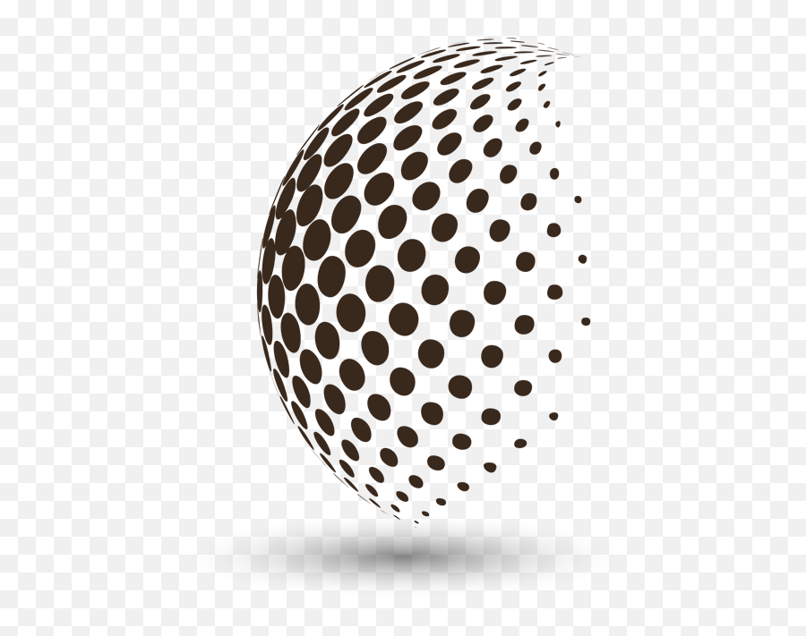 How To Create A Dotted Halftone Logo In Adobe Illustrator - Pattern Background Grunge Circle Png,Halftone Dots Png