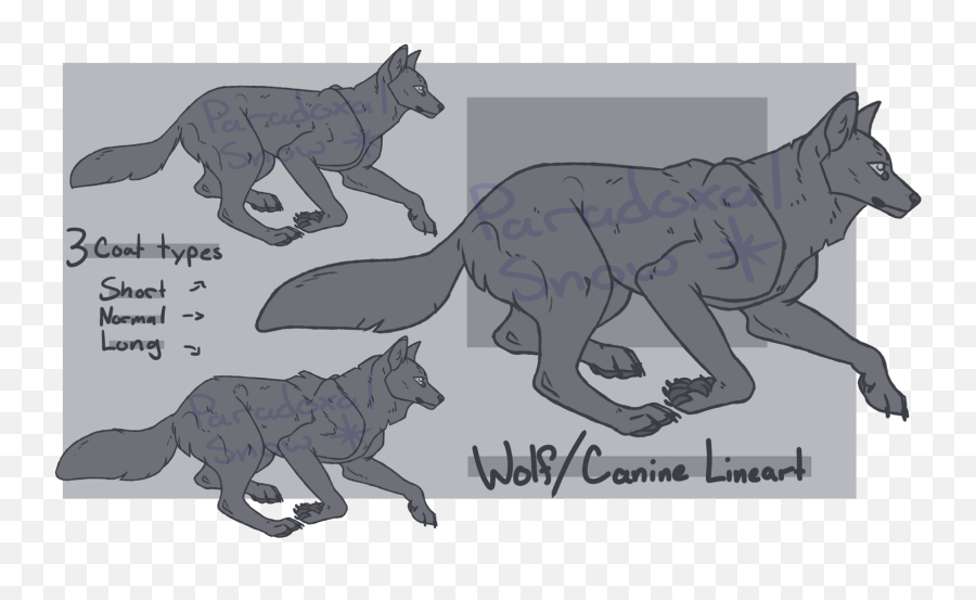 Paradoxu0027s Lineart Sales U0026 Freebies Lioden - Coyote Png,Cat Lineart Transparent