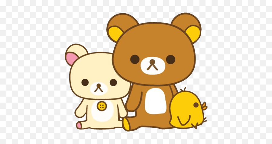 Rilakkuma Bear And Friends Transparent - Rilakkuma And Korilakkuma Png,Rilakkuma Transparent