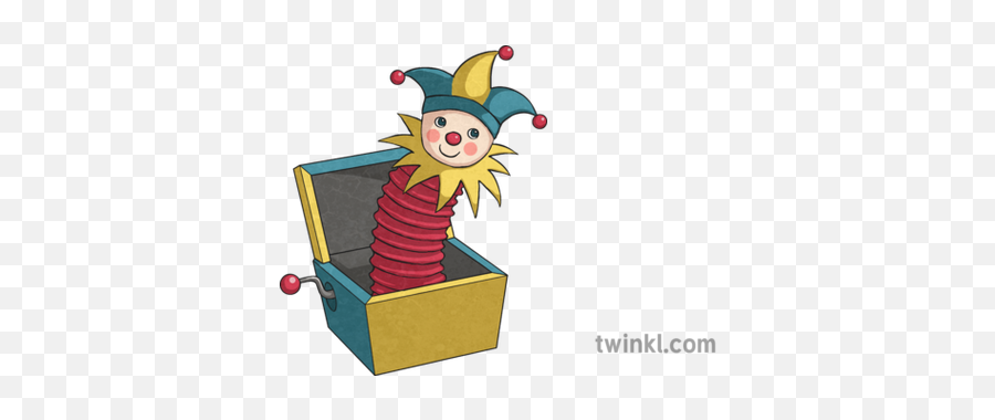 Jack In The Box Illustration - Cartoon Jack In The Box Png,Jack In The Box Png
