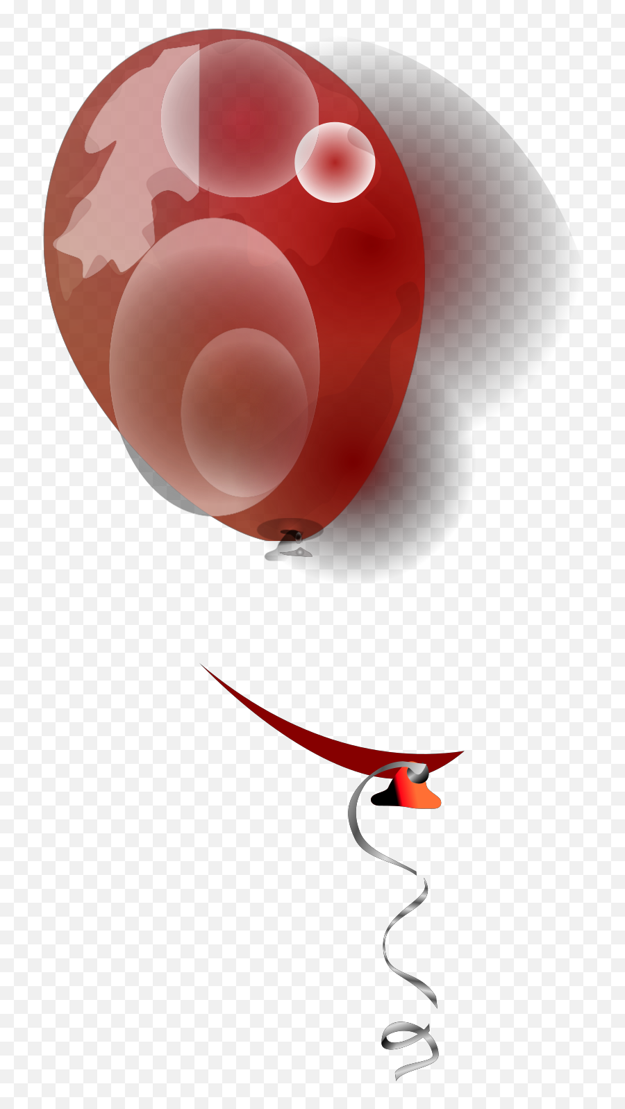 Red Balloon Clip Art - Dot Png,Red Balloon Transparent