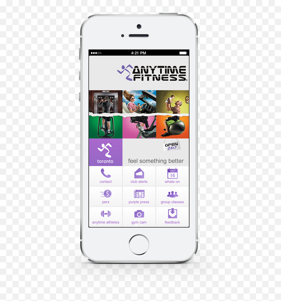 Anytime Fitness Mobile App - Mobile Apps Anytime Fitness Png,Anytime Fitness Logo Transparent