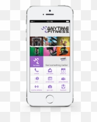 Anytime Fitness Mobile App - Apps png