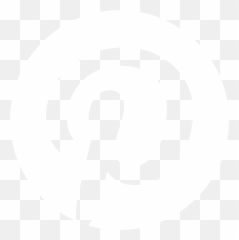 White Pinterest Logo Png 3206 - Free Icons and PNG Backgrounds