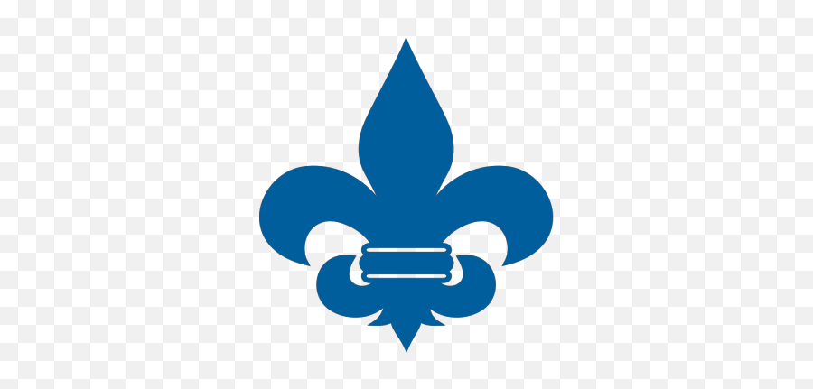 Cub Scout Blue Fleur De Lis Svg Clip Arts Download - Fleur De Lis Clip Art Png,Cub Scout Logo Vector