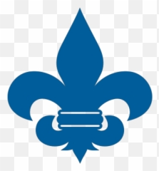 Cub Scout Blue Fleur De Lis Svg Clip Arts Download - Art png