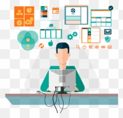 Leading Best Web Development Company Switzerland - Front End Developer Icon png