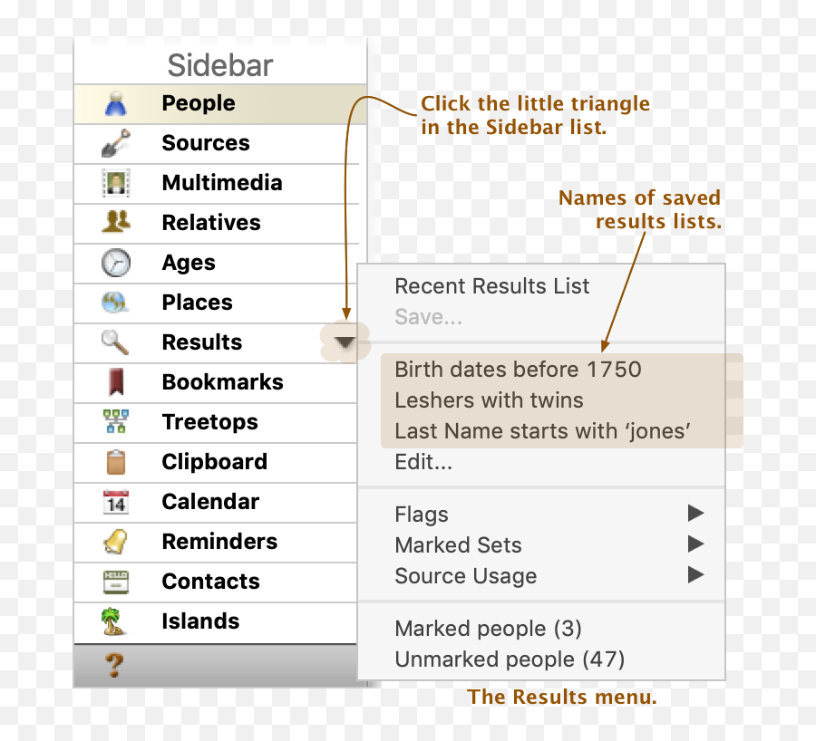 New Features In Reunion 11 - Vertical Png,Direct Ancestor Icon