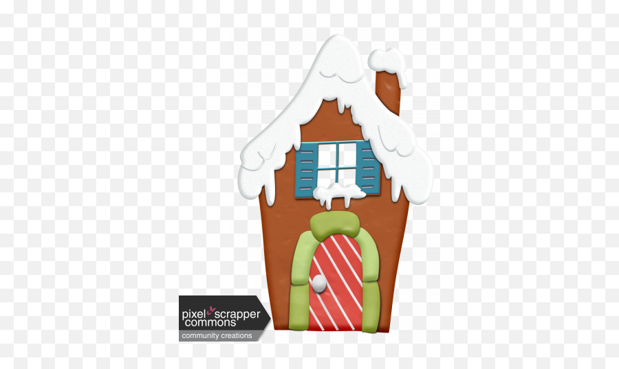 Christmas Gingerbread House Element Graphic By Melissa - Illustration Png,Gingerbread House Png