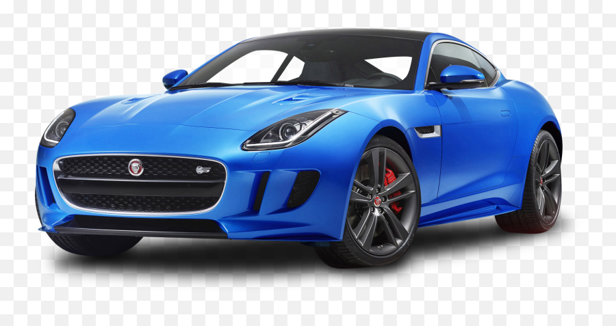 Blue Jaguar F Type Luxury Sports Car - 2017 Jaguar X Type Png,Blue Car Png