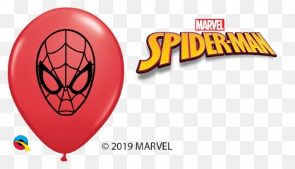 5 Round Marvelu0027s Ultimate Spider - Man Face Balloons 100 Pack Graphic Design Png,Spiderman Face Png