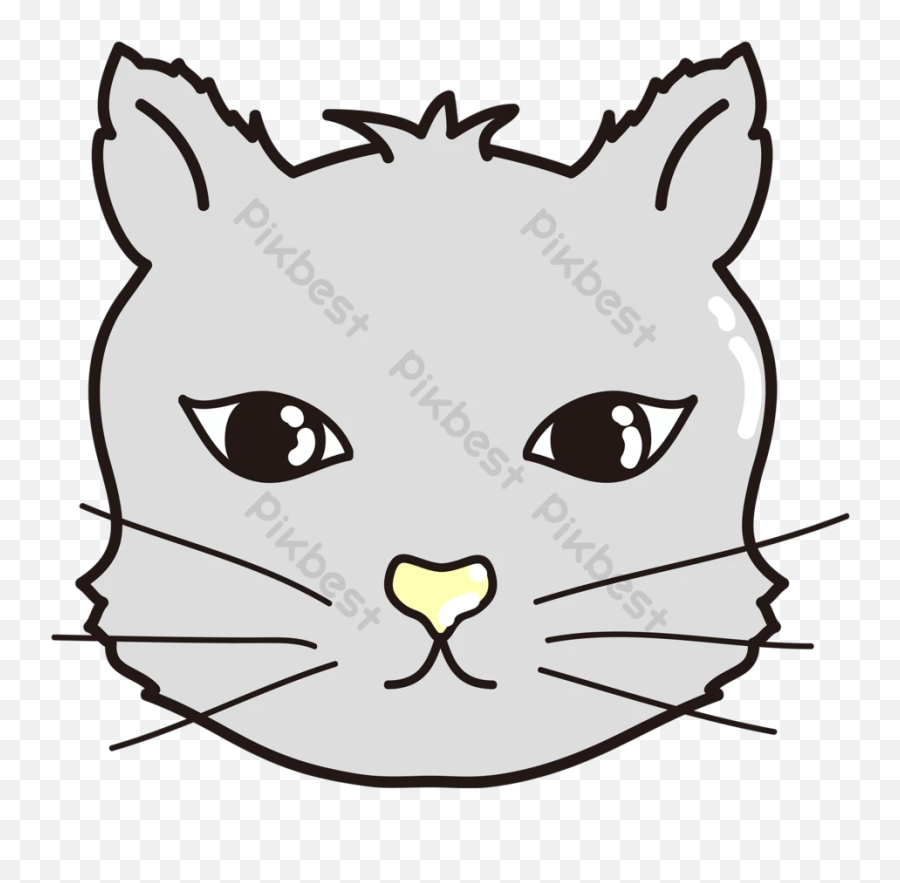 Cat Icon Ai Free Download - Pikbest Happy Png,Black Cat Icon