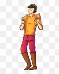Download Betty Juggie - Clip Art Png,Suspenders Png