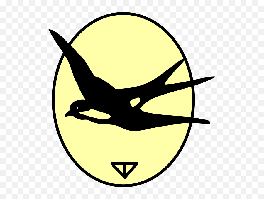 Swallow Clip Art - Vector Clip Art Online Language Png,Mockingjay Icon