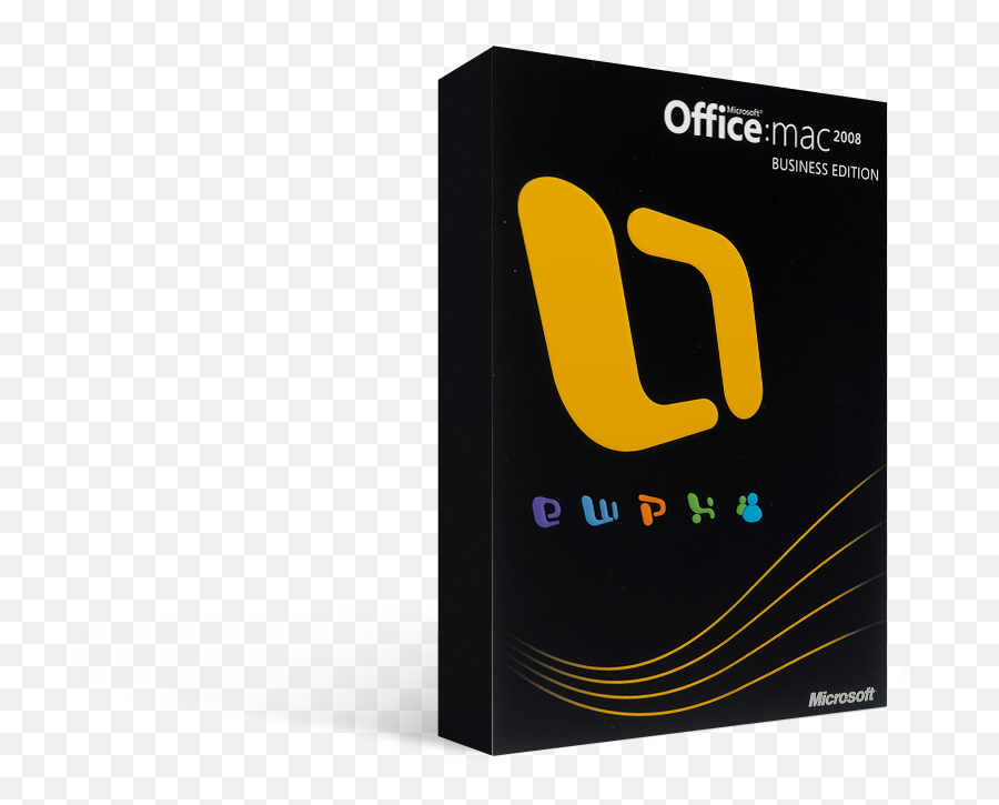 Microsoft Office Mac 2008 Business Edition License - Vertical Png,Microsoft Office 2008 Icon