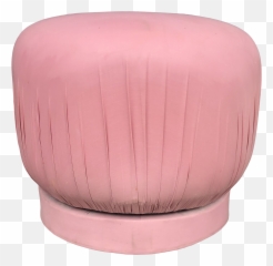 Vintage Swivel Pouf Ottoman Stool - Chair png