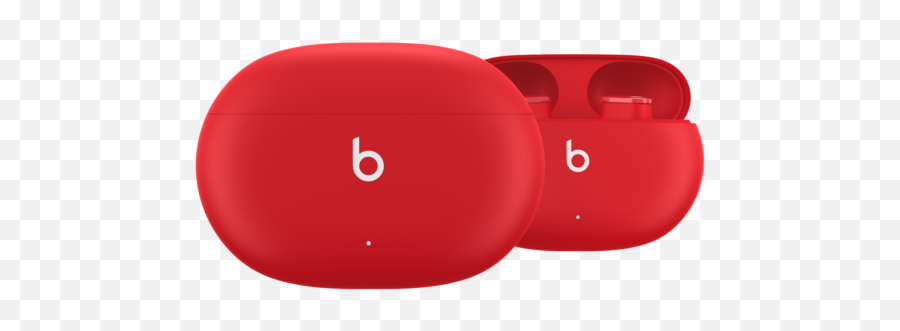 Beats Studio Buds In - Ear Water Resistant Wireless Bluetooth Sports Headphones Red Mj503zma A312 Beats Studio Buds Red New Png,Galaxy Buds Vs Icon X