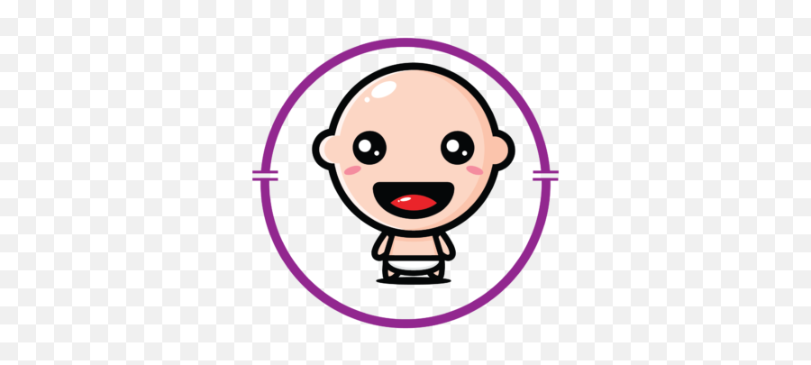 Baby Emoti Icon For Twitch Graphic By Immut07 Creative Fabrica - Nun Outline Png,Twitch Heart Icon