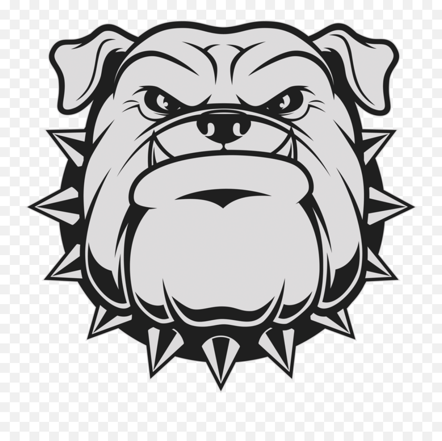 Transparent Bulldog Head Clipart - Transparent Background Bulldog Logo Png,Bulldog Transparent Background