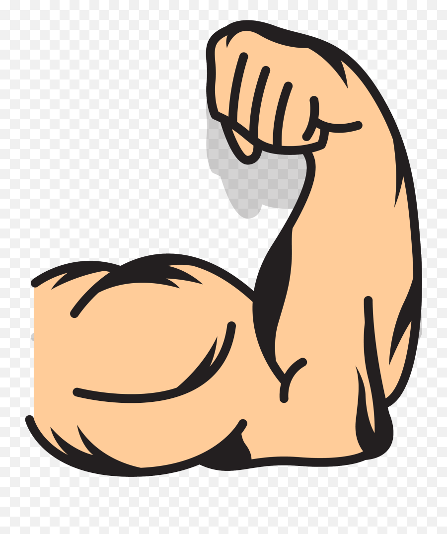 Library Of Mussle Png Stock Files Clipart Art 2019 - Cartoon Muscle Arm Transparent,Muscles Png
