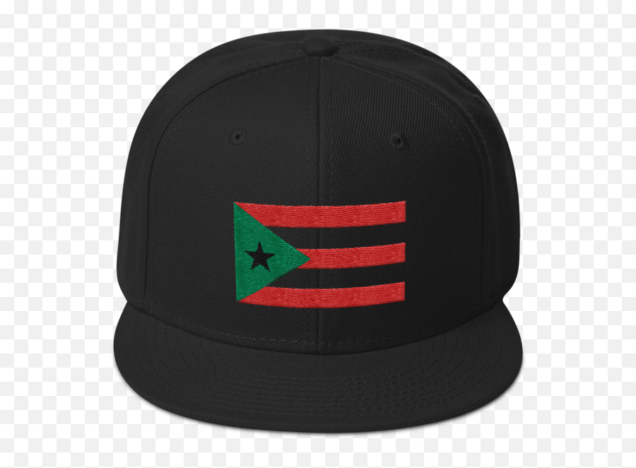 Afro - Puerto Rican Flag Snapback Afropuerto Ricans Full Baseball Cap Png,Puerto Rico Flag Png