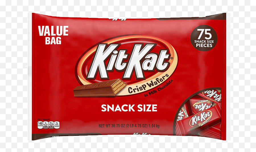 Kit Kat Wafer Snack Size Bars Ct - Kit Kat Bar Png,Kitkat Png