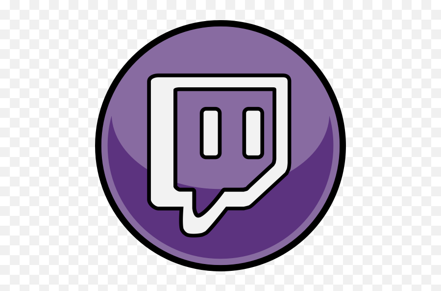 Media Social Twitch Icon - Twitch Png,Social Media Icons Transparent Background