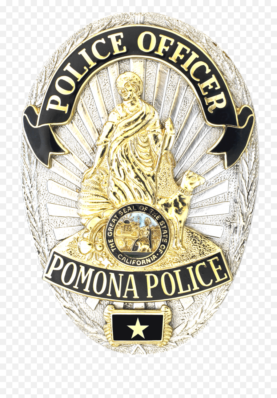 Cropped - Ppdbadgelrgolivieripng U2013 My Fbi National Academy Pomona Police Department Badge,Fbi Png