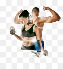 Fitness Couple Png Transparent Collections - Gym Workout Image Png,Couple Png