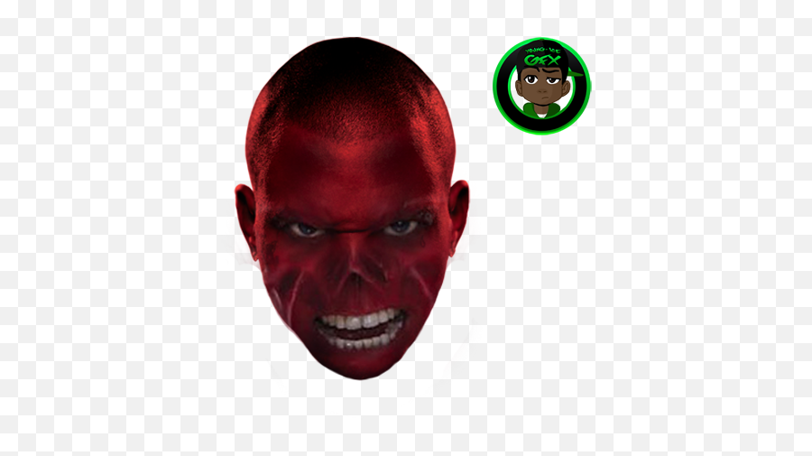The Game Red Skull Head Manip Psd Official Psds - Red Skull Head Png,Skull Head Png