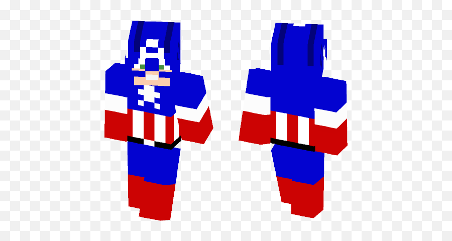 Download Captain America Steve Marvel Minecraft Skin For - Minecraft Skin Dark Archer Png,Capitan America Png