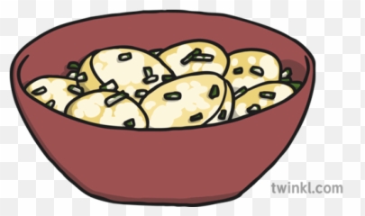 Potato Salad Illustration - Twinkl Clip Art Png,Potato Salad Png