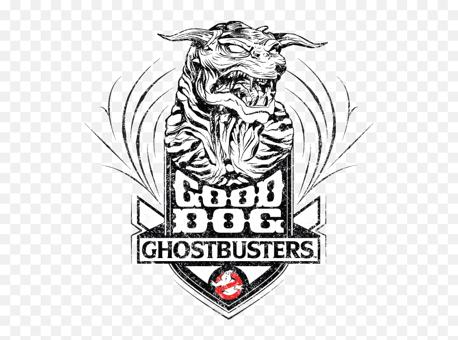 ghostbusters logo black and white