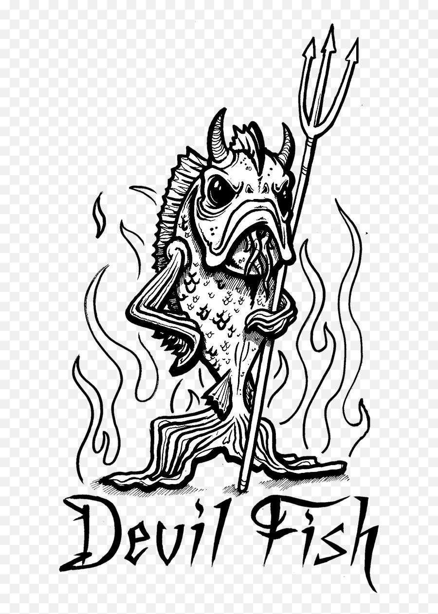 Devil Fish - Illustration Png,Devil Tail Png