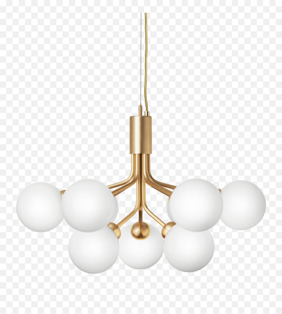 Apiales 9 Brushed Brass Nuura - Chandelier Png,Chandelier Png