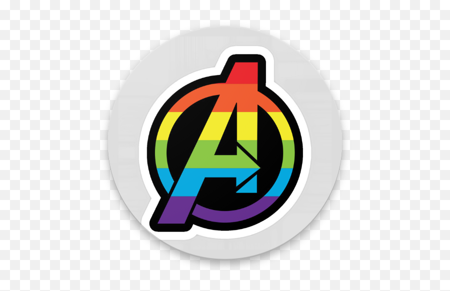 Download Sticktime - Marvel Stickers Whatsappwastickerapps Symbol Avengers Logo Png,Logo Wasap