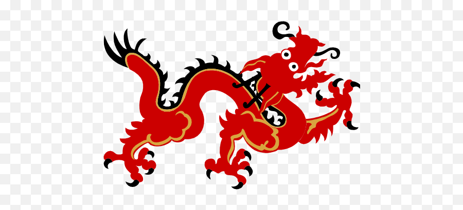 Chinese Dragon Clipart Transparent - Chinese Dragon Clipart Png,Dragon Clipart Transparent Background