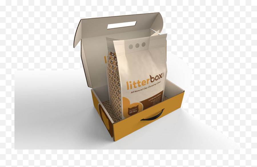 Library Of Cat Litter Box Png Files - Carton,Litter Png