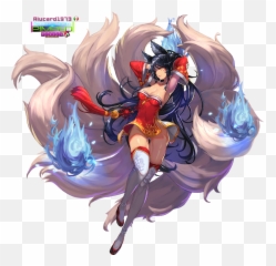 Png Ahri V1 - League Of Legends Vastaya,Ahri Png