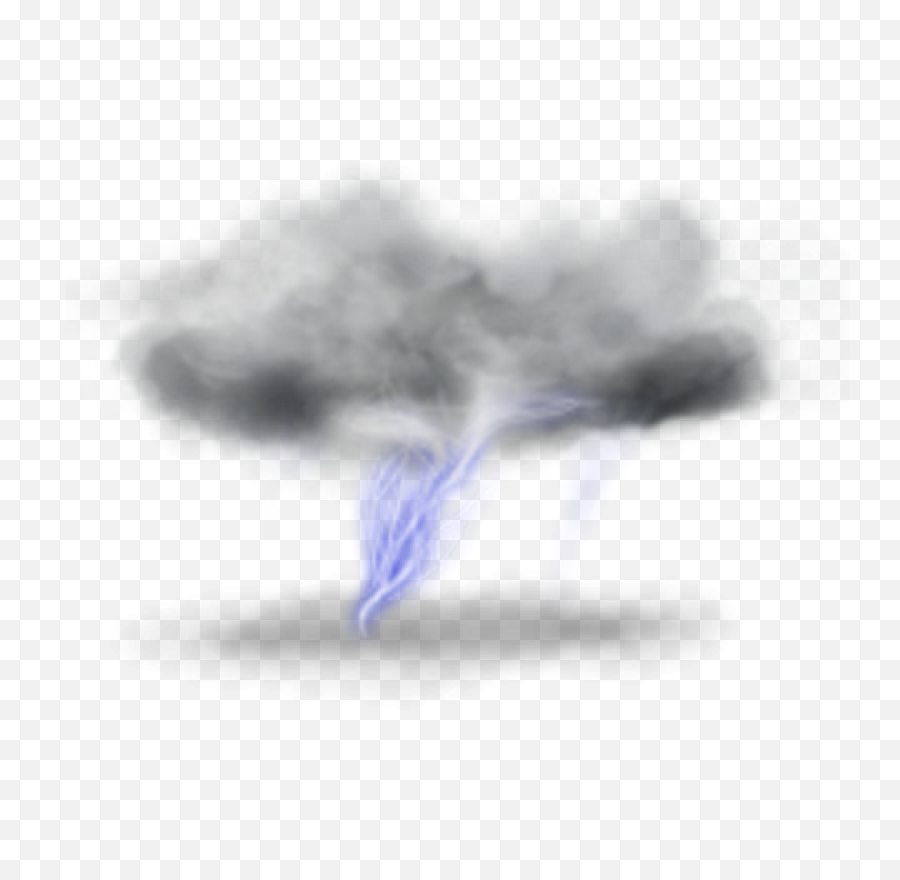 Rain Cloud Png Picture - Cloud With Lightning Png,Rain Cloud Png
