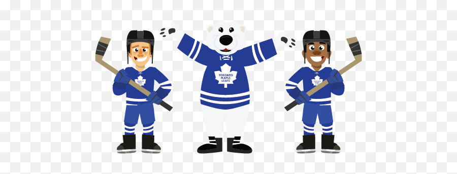 Toronto Maple Leaf Clipart - Toronto Maple Leaf Cartoon Png,Toronto Maple Leafs Logo Png