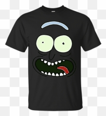 Pickle Rick Face Shirt - Worm On A String Shirt Png,Pickle Rick Face Png
