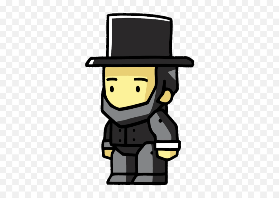 Scribblenauts Abraham Lincoln - Abraham Lincoln Clipart Png,Lincoln Png
