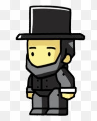 Scribblenauts Abraham Lincoln - Abraham Lincoln Clipart Png,Lincoln Png