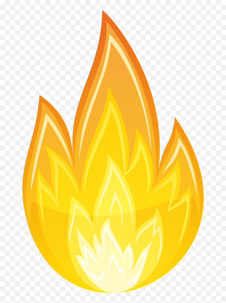 Photography Picture Frame Fire Clip Art - Cartoon Flame Fire Illustration Png,Fire Logo Png